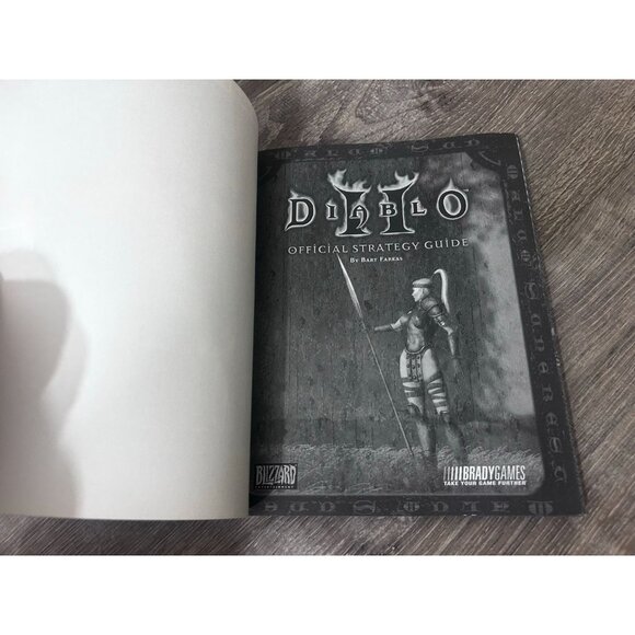 Diablo II Official Strategy Guide Book by Bart Farkas Paperback 2000 - Picture 3 of 4